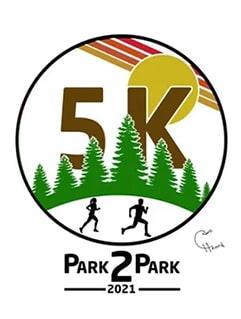 Park 2 Park 5K logo