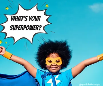 What's your superpower kid with mask on